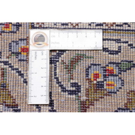 Tappeto Kashan Persia beige grigio 196x312