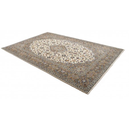 Tappeto Kashan Persia marrone grigio 203x310