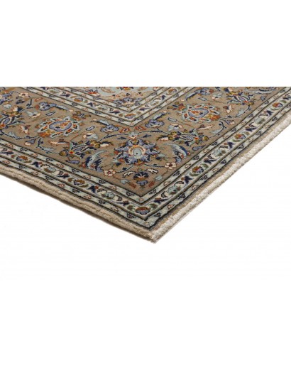 Tappeto Kashan Persia marrone grigio 203x310