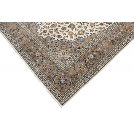 Tappeto Kashan Persia marrone grigio 203x310