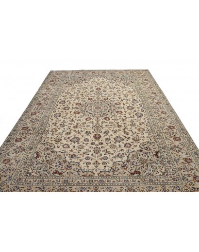 Tappeto Kashan Persia beige marrone 238x342