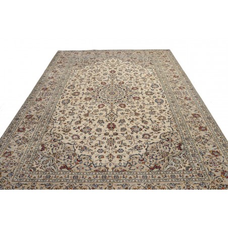 Tappeto Kashan Persia beige marrone 238x342