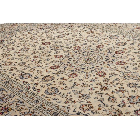 Tappeto Kashan Persia beige marrone 238x342