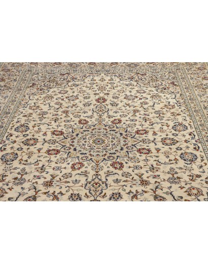 Tappeto Kashan Persia beige marrone 238x342