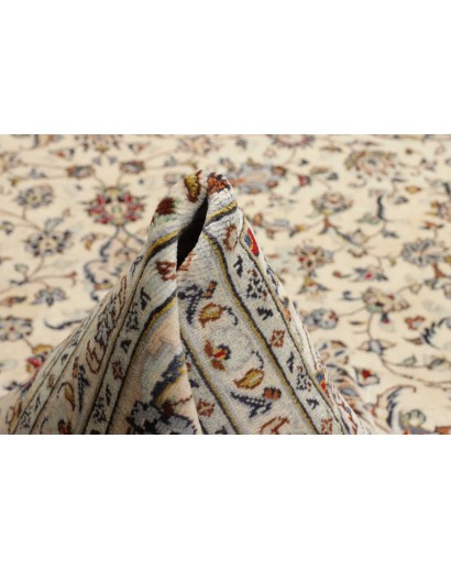 Tappeto Kashan Persia beige marrone 238x342