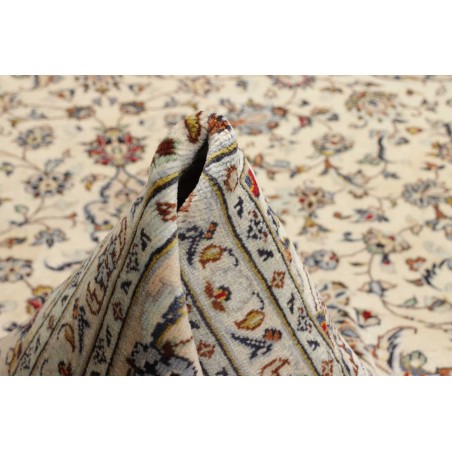 Tappeto Kashan Persia beige marrone 238x342