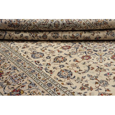 Tappeto Kashan Persia beige marrone 238x342