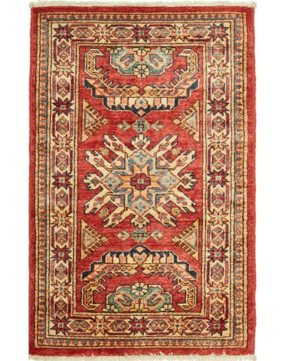 Tappeto Kazak Fine Pakistan rosso giallo 68x94