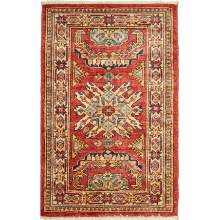 Tappeto Kazak Fine Pakistan rosso giallo 68x94