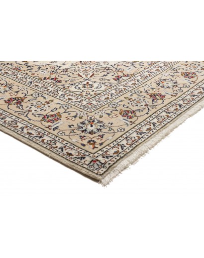 Tappeto Kashan Persia bianco grigio 200x300