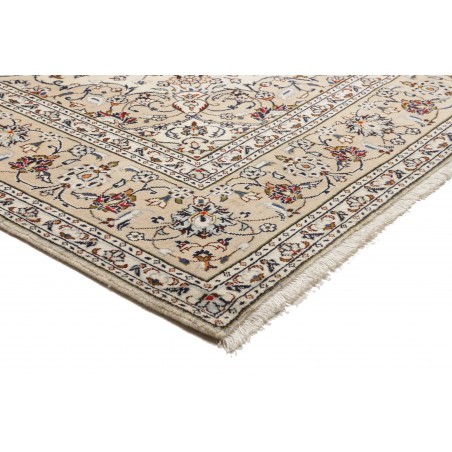Tappeto Kashan Persia bianco grigio 200x300