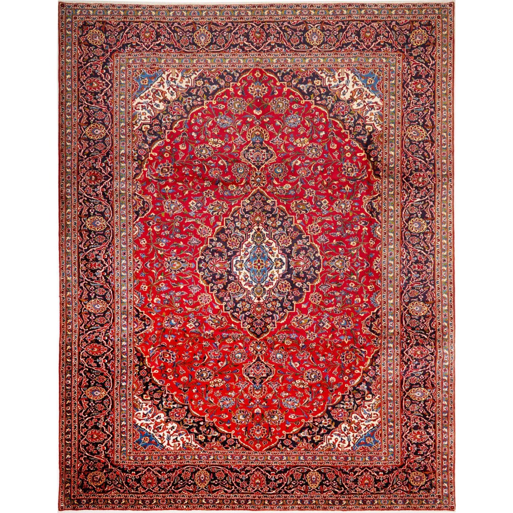 Tappeto Ardakan Persia marrone giallo 310x400