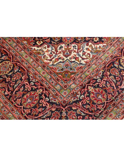 Tappeto Ardakan Persia marrone grigio 290x397