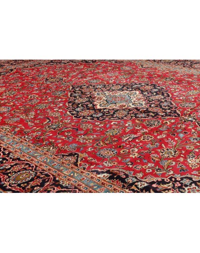 Tappeto Ardakan Persia marrone giallo 297x393