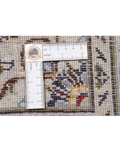 Tappeto Kashan Persia bianco marrone 195x293