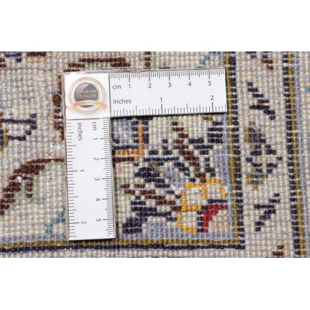 Tappeto Kashan Persia bianco marrone 195x293