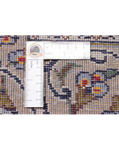 Tappeto Kashan Persia beige grigio 194x307