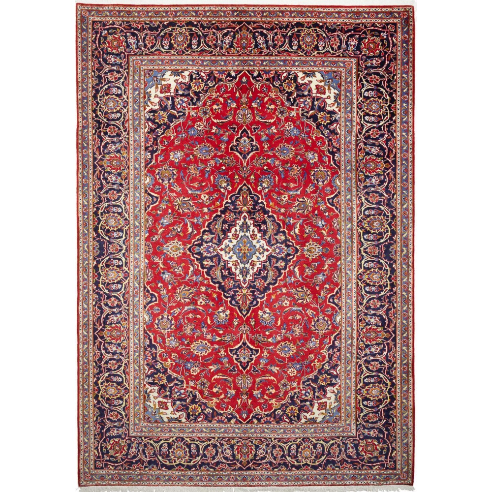 Tappeto Ardakan Persia marrone bianco 203x293
