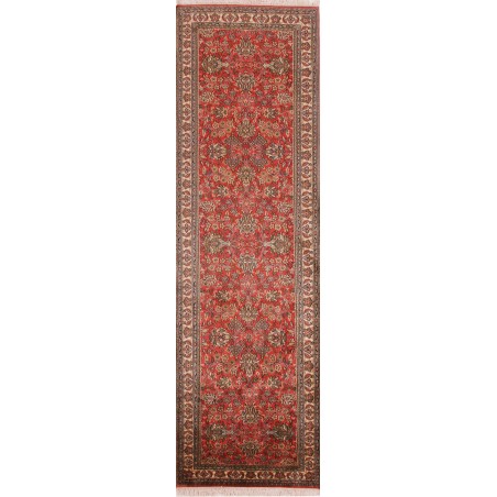 Tappeto Kashmir India marrone 81x281