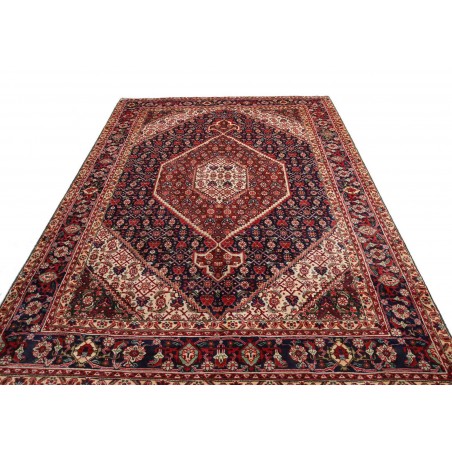 Tappeto Tabriz Persia marrone giallo 200x304