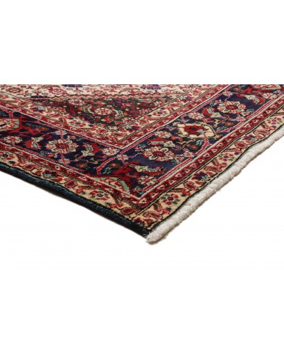 Tappeto Tabriz Persia marrone giallo 200x304