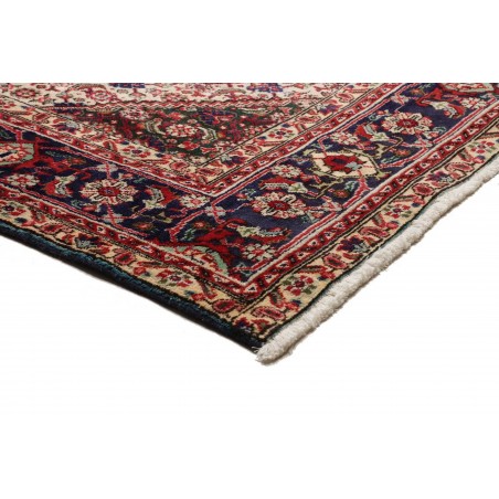 Tappeto Tabriz Persia marrone giallo 200x304