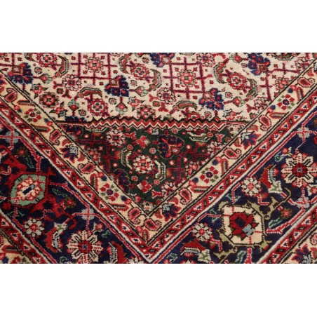 Tappeto Tabriz Persia marrone giallo 200x304