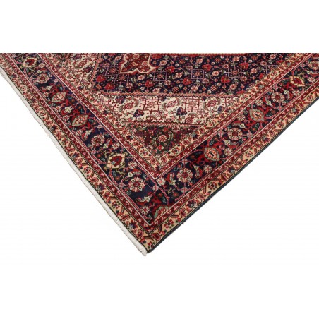 Tappeto Tabriz Persia marrone giallo 200x304