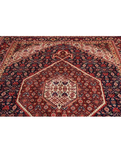 Tappeto Tabriz Persia marrone giallo 200x304