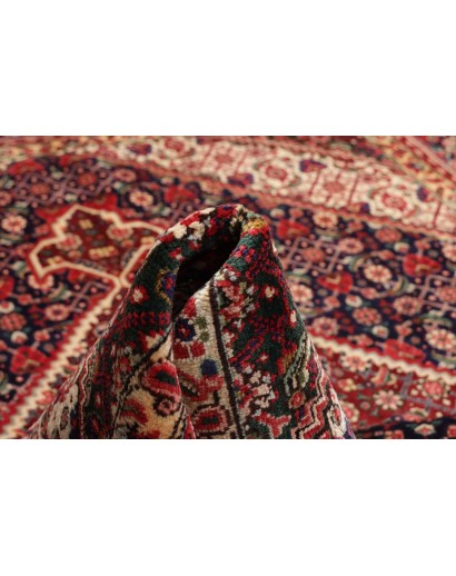 Tappeto Tabriz Persia marrone giallo 200x304