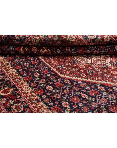 Tappeto Tabriz Persia marrone giallo 200x304