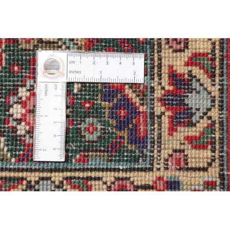 Tappeto Tabriz Persia marrone giallo 200x304