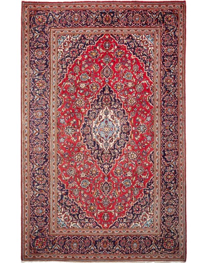 Tappeto Ardakan Persia marrone bianco 197x308