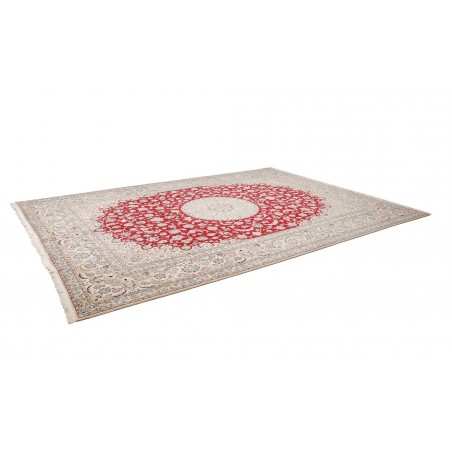 Tappeto Nain 9La Persia bianco marrone 293x413