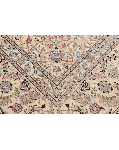 Tappeto Nain 9La Persia bianco marrone 293x413