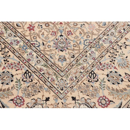 Tappeto Nain 9La Persia bianco marrone 293x413