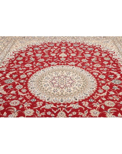 Tappeto Nain 9La Persia bianco marrone 293x413