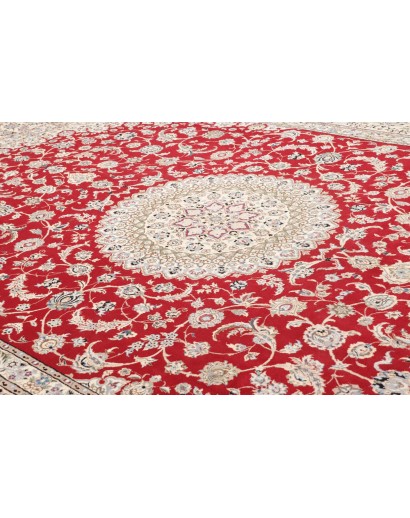 Tappeto Nain 9La Persia bianco marrone 293x413