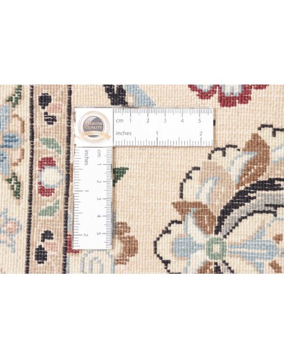 Tappeto Nain 9La Persia bianco marrone 293x413