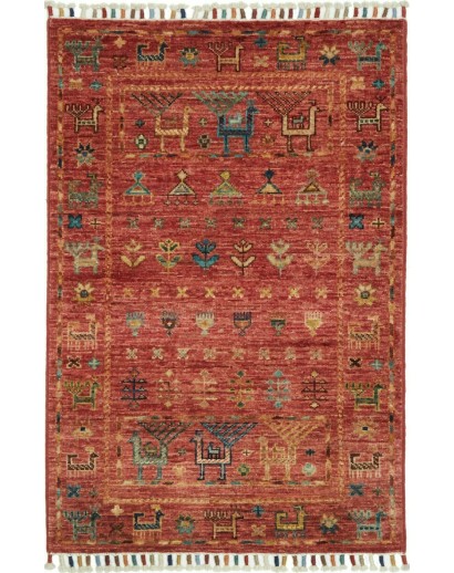 Tappeto Rubin Pakistan marrone grigio 66x94