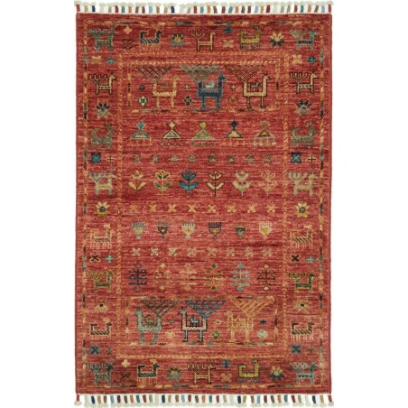 Tappeto Rubin Pakistan marrone grigio 66x94