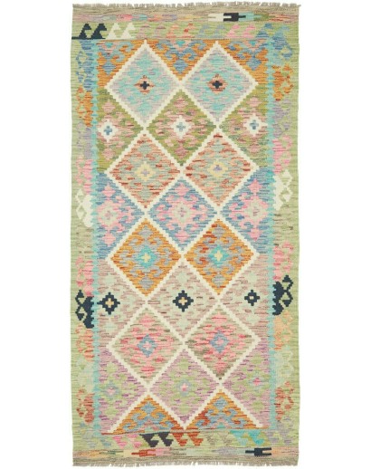 Tappeto Kilim Afghanistan marrone 99x199