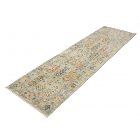 Tappeto Tribal Pakistan marrone grigio 78x242