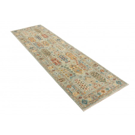 Tappeto Tribal Pakistan marrone grigio 78x242