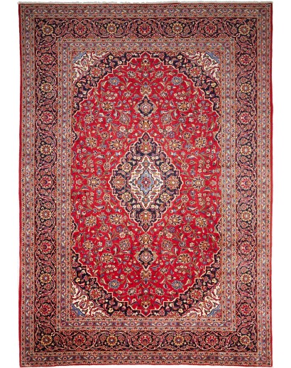 Tappeto Ardakan Persia marrone giallo 245x354
