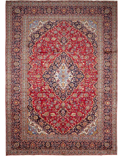 Tappeto Ardakan Persia marrone grigio 303x405