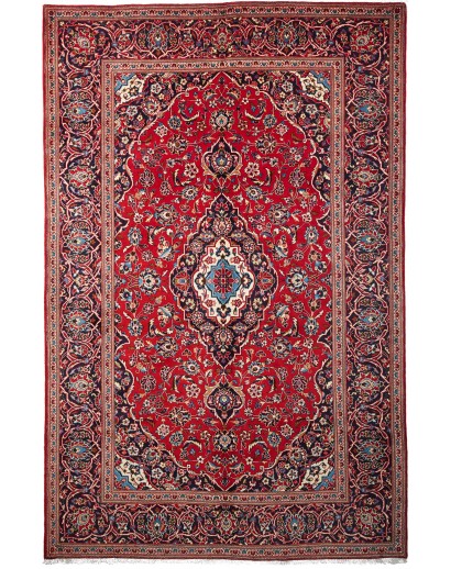 Tappeto Ardakan Persia marrone giallo 196x303