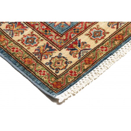 Tappeto Kazak Fine Pakistan bianco grigio 89x125