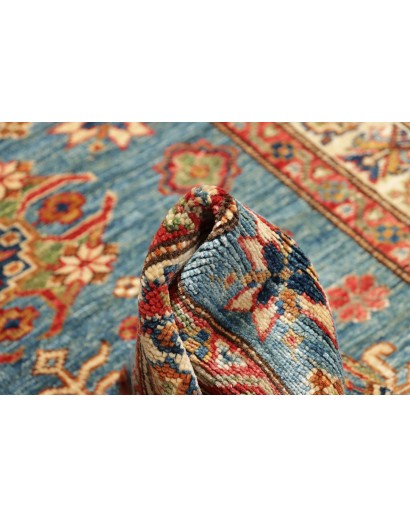 Tappeto Kazak Fine Pakistan bianco grigio 89x125