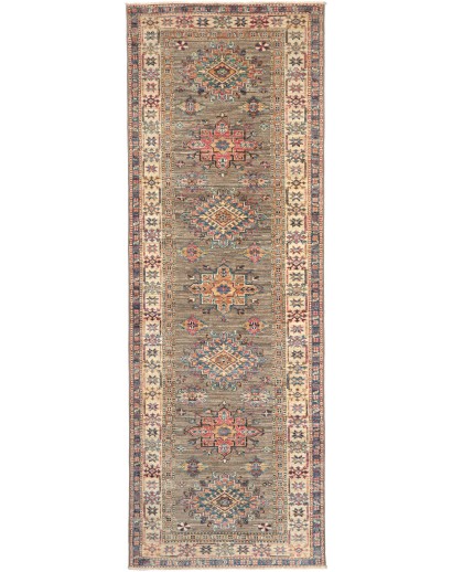 Tappeto Kazak Fine Pakistan marrone 80x243